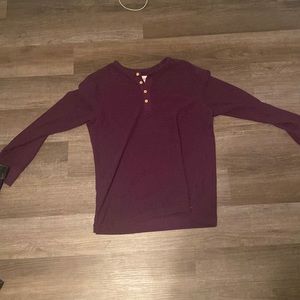 Purple crew neck sweat